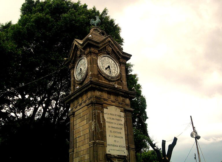 El Gallito: el reloj con más de cien años en Puebla