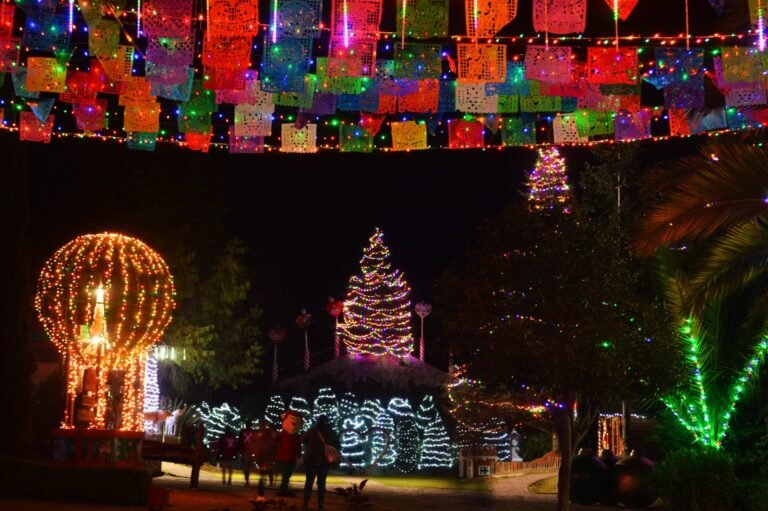 El parque temático navideño más grande de México está en Puebla